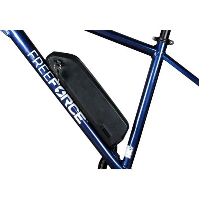 Image showing 9 th FreeForce Adult The Fairmount Electric Commuter Bike with Thumb Throttle and Pedal Assist, 20 in., Navy