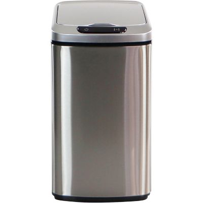 Hanover 12 L/3.2 gal. Trash Can with Sensor Lid, Stainless Steel