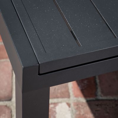 Image showing  Naples 9 pc. Dining Set in Gray/White