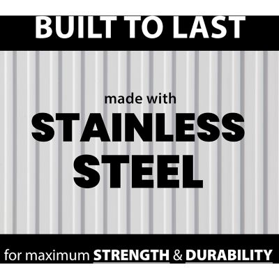 Image showing  Propane 7 ft. Steel Umbrella Patio Heater, 26.5 ft., 48,000 BTUs, Bronze/Stainless Steel