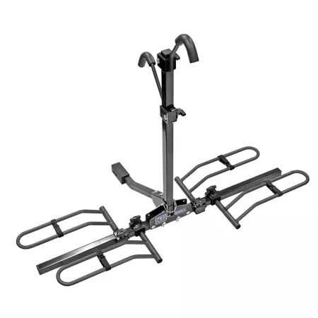 Pro-Series 2-Bike Q-Slot Rack with Tilt Feature 1-1/4" or 2" Square Receiver Mount Rail Mount Hitch Cargo Carriers