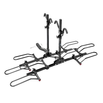 Pro-Series 4-Bike Q-Slot Carrier with Tilt Function, 2 in. Square Receiver Mount, Rail Rack