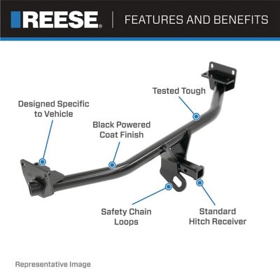 Image showing  Trailer Hitch Class II, 1-1/4 in. Receiver, 06192