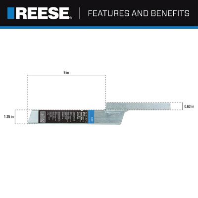 Image showing  Ball Mount Class II, Fits 1-1/4 in. Hitch Box Opening, 06280