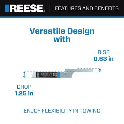 Image showing  Ball Mount Class II, Fits 1-1/4 in. Hitch Box Opening, 06280