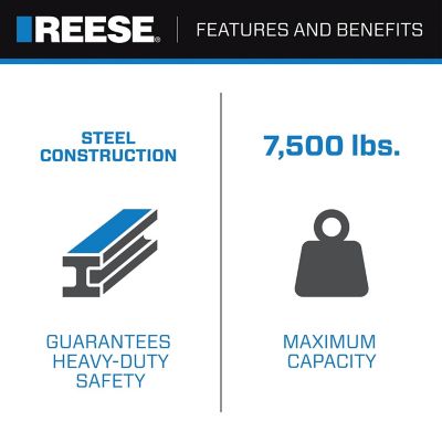 Image showing  Ball Mount Class II, Fits 1-1/4 in. Hitch Box Opening, 06280