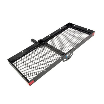 Reese Explore 500 lb. Capacity Strongarm Folding Hitch-Mounted Cargo Carrier