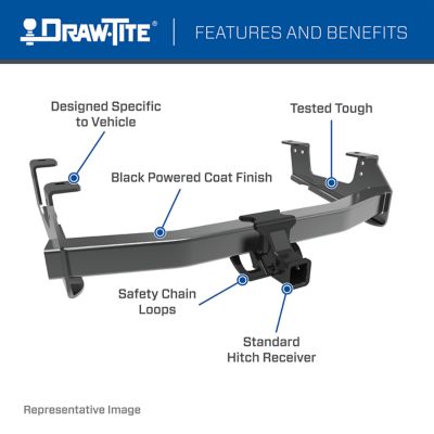 Image showing  2 in. Shank 18K lb. Capacity Ultra Frame Class V Trailer Hitch