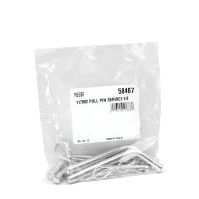 Image showing  5th Wheel Hole Style Pins and Clips for Reese Outboard Mounting Rails #30153