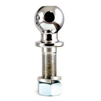 Reese Towpower 1 in. x 3-1/4 in. Shank 6K lb. Capacity Hitch Ball, 2 in. Ball Diameter, 74026