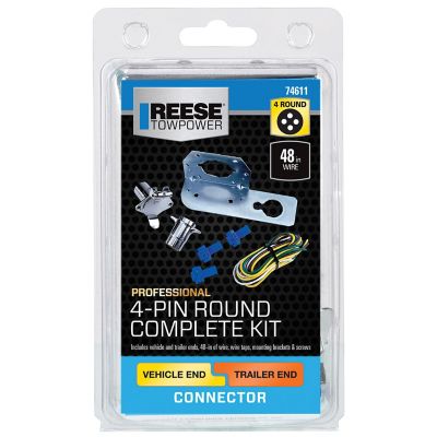 Image showing  4-Way Round Kit Wiring Connector, 48 in. Wire