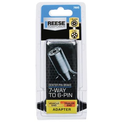 Image showing  7-Way to 6-Way Wiring Adapter, 74645