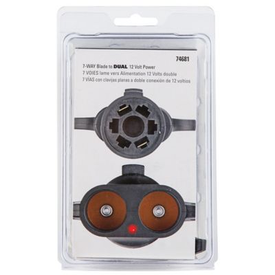 Image showing  Towing Electrical Adapter, 7-Way to 12V Outlet