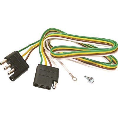 Reese Towpower 4-Way Flat Extension Wiring Connector, 36 in. Wire