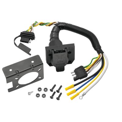 Reese Towpower 7-Way Flat to 4-Way Flat Wiring Adapter, 85343