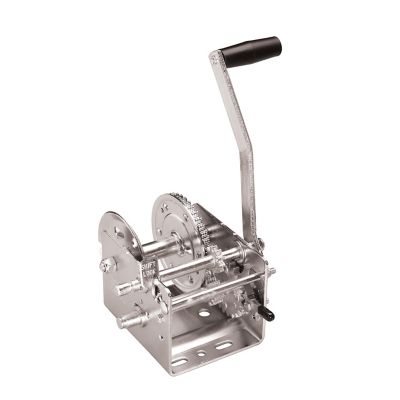 FULTON 2-Speed Trailer Winch, 2,000 lb., 7 in. x 9.5 in.