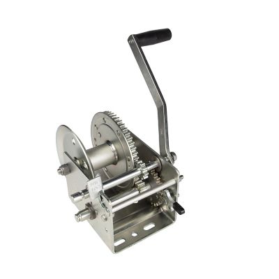 FULTON 2-Speed Trailer Winch, 3,200 lb., 142421