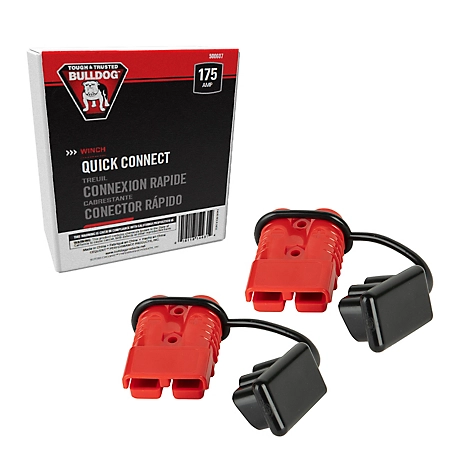 Bulldog Electric Winch Accessory, Quick Connector, 175A