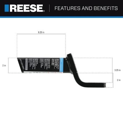 Image showing  Ball Mount Class III/IV, Fits 2 in. Hitch Box Opening, 2117511