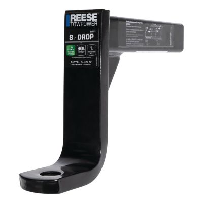 Reese Towpower 2 in. Receiver Class III/IV Ball Mount, 8 in. Drop, 5,000 lb. Capacity, 2134711