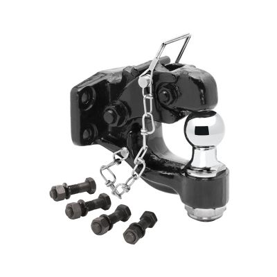 Draw-Tite Bolt-On Pintle Hook with 1-7/8 in. Ball, 16,000 lb. Capacity Hook, 6,000 lb. Capacity Ball