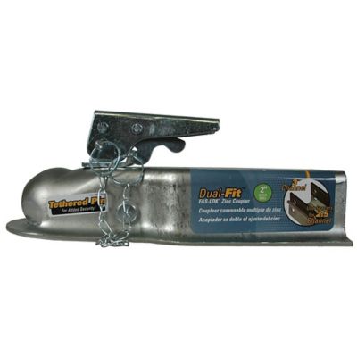 Image showing  Dual-Fit Fas-Lok Coupler, 2 in. Diameter Ball Size, Fits 2 in. & 2-1/2 in. Channel Width