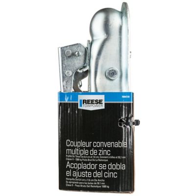 Image showing  Dual-Fit Fas-Lok Coupler, 2 in. Diameter Ball Size, Fits 2-1/2 in. & 3 in. Channel Width, 7004720