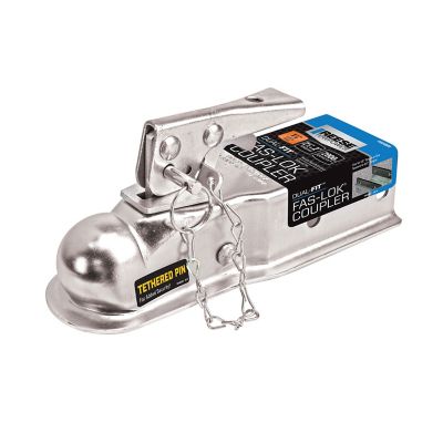 Image showing  Dual-Fit Fas-Lok Coupler, 1-7/8 in. Diameter Ball Size Fits 2 in. & 2-1/2 in. Channels