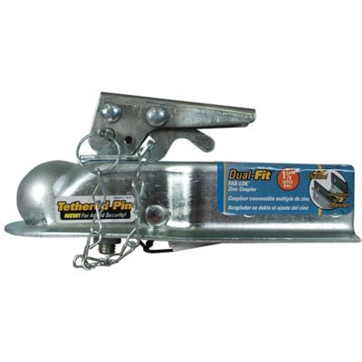 Image showing  Dual-Fit Fas-Lok Coupler, 1-7/8 in. Diameter Ball Size Fits 2 in. & 2-1/2 in. Channels