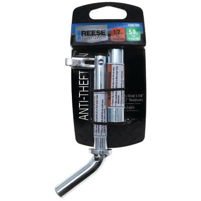 Image showing  1/2 in. to 5/8 in. Convertible Anti-Theft Sleeved Receiver Hitch Pin with Lockable Swivel Latch