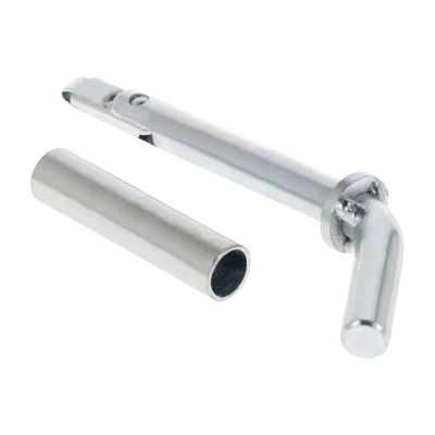 Image showing  1/2 in. to 5/8 in. Convertible Anti-Theft Sleeved Receiver Hitch Pin with Lockable Swivel Latch