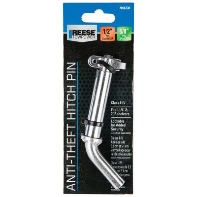 Image showing  1/2 in. to 5/8 in. Convertible Anti-Theft Sleeved Receiver Hitch Pin with Lockable Swivel Latch
