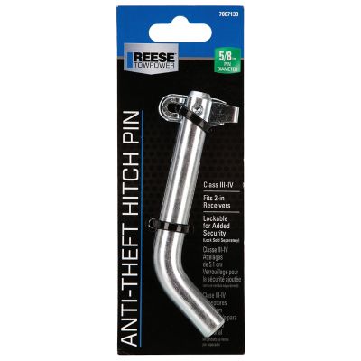 Image showing  5/8 in. Dia. Anti-Theft Sleeved Receiver Hitch Pin with Lockable Swivel Latch