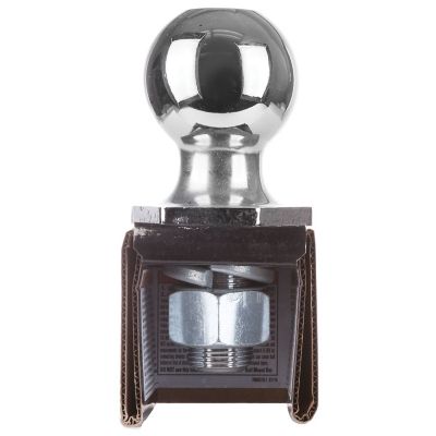 Image showing  1 in. Shank 6,000 lb. Capacity Interlock Chrome Hitch Ball, 2-5/16 in. Ball Diameter, 7008620