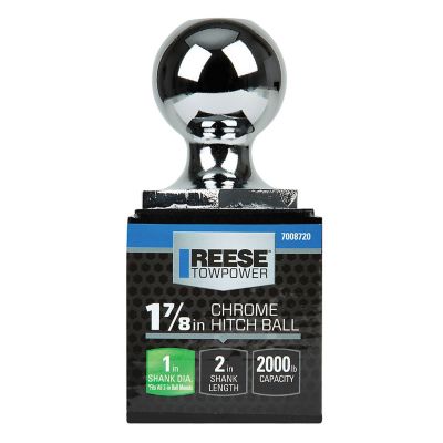 Image showing  1 in. Shank Interlock Hitch Ball, 1-7/8 in. Ball Diameter