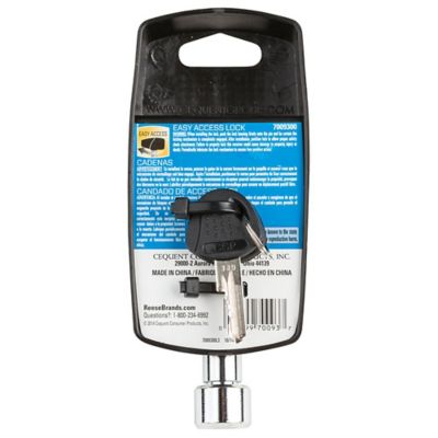 Image showing  Easy Access Sleeved Receiver Lock with 360 Degree Rotating Head