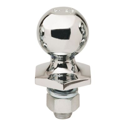 Reese Towpower 1 in. Shank 6,000 lb. Capacity Interlock Hitch Ball, 2 in. Ball Diameter, 7011320