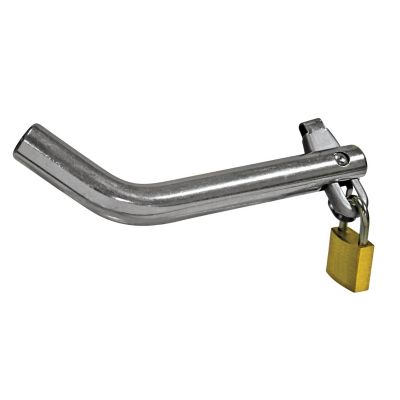 Reese Towpower Anti-Theft Towing Hitch Pin with Lockable Swivel Latch and Brass Lock, 5/8 in. Diameter