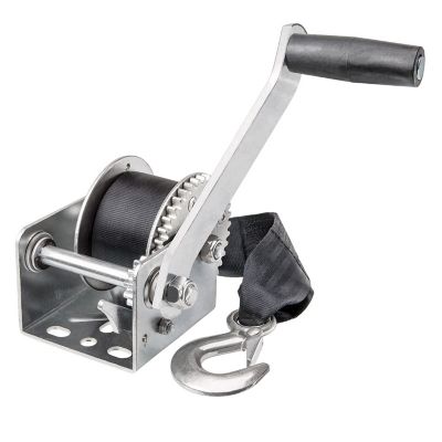 Reese Towpower Trailer Winch with 15 ft. Strap, 600 lb.