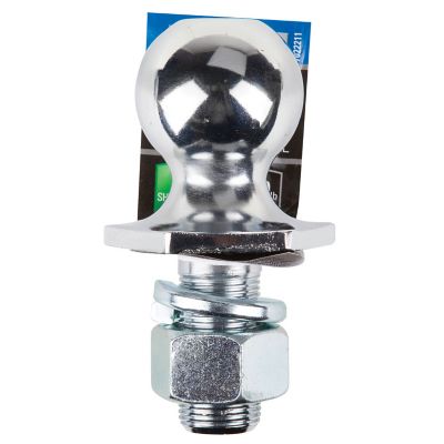 Reese Towpower 1 in. Shank 6,000 lb. Capacity Interlock Hitch Ball, 2 in. Ball Diameter, 7022211