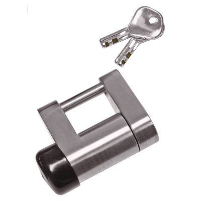 Reese Towpower Professional Trailer Coupler Lock, Chrome