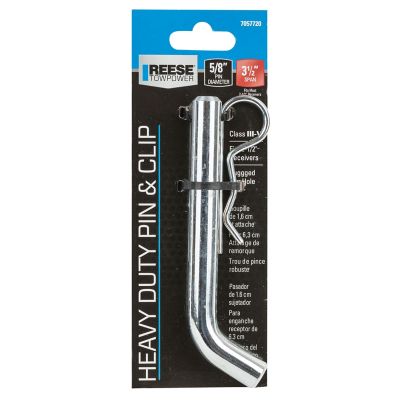 Image showing  Towing Class V Pin and Clip for 2-1/2 in. Square Receiver Opening, 5/8 in. Diameter