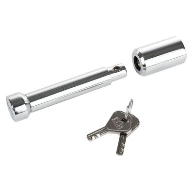 Reese Towpower 5/8 in. Pin Professional Towing Receiver Lock, Chrome, 7070800