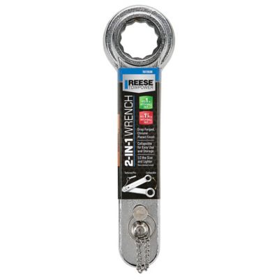 Image showing  Wrench for Hitch Balls, Boxed Ends, 1-1/8 in. and 1-1/2 in.