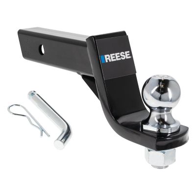 Reese Towpower 2 in. Receiver Class IV Ball Mount Starter Kit, 4 in. Drop, 7,500 lb. Capacity