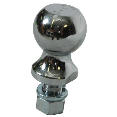 Reese Towpower 3/4 in. x 1-1/2 in. Shank 3.5K lb. Capacity Hitch Ball, 2 in. Ball Diameter, 7400836