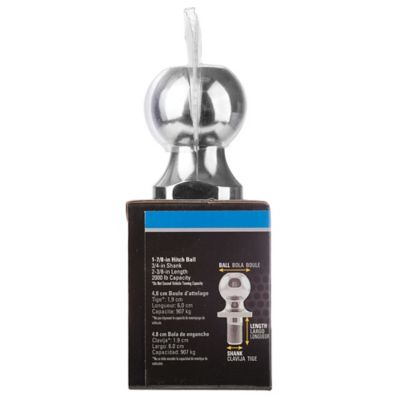Image showing  2-3/8 in. x 3/4 in. Shank 2K lb. Capacity Hitch Ball, 1-7/8 in. Ball Diameter, 7401336