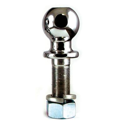 Reese Towpower 1 in. x 3-1/4 in. Shank 6K lb. Capacity Hitch Ball, 2 in. Ball Diameter, 7402636