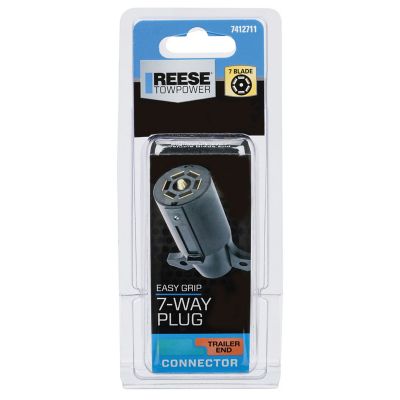 Image showing  7-Way Trailer End Wiring Connector, No Wire, 7412711