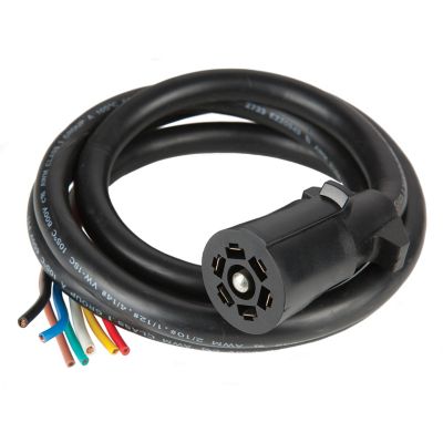 Reese Towpower 7-Way Molded Connector with 6 ft. Cable